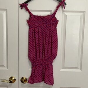 Polka Dot Swim Suit Coverup